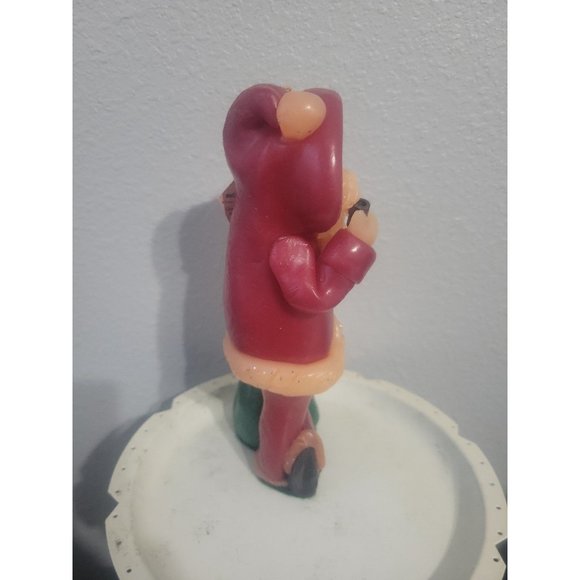 Vintage Northern Lights Santa Candle - Picture 8 of 9